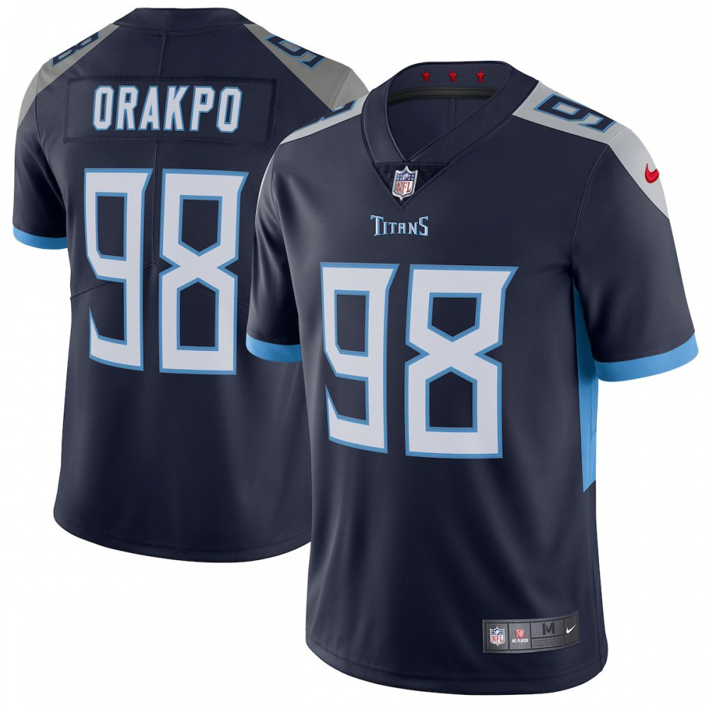 Brian Orakpo Tennessee Titans Nike Vapor Untouchable Limited Jersey - Navy-GridironStore